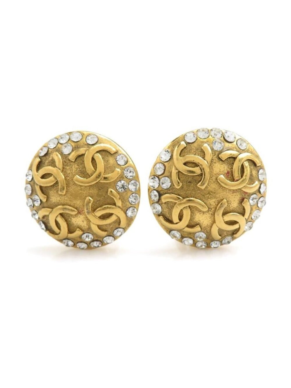 Chanel Earrings CC Logo